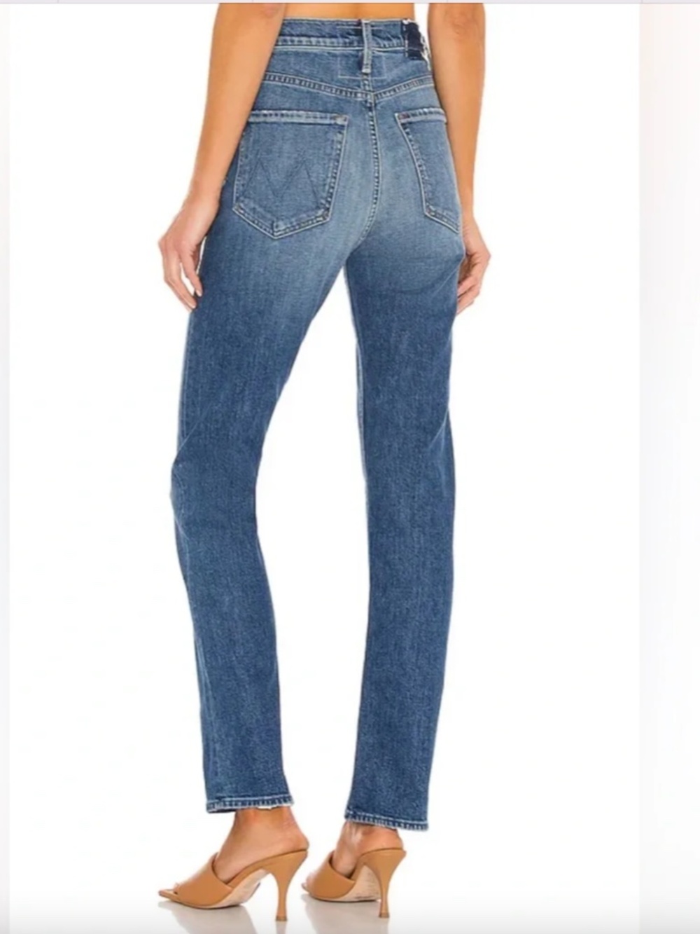 Mother Superior High Waisted Rider Skimp Jeans, Cowboys Don't Cry Size 28 Casual - Picture 10 of 10